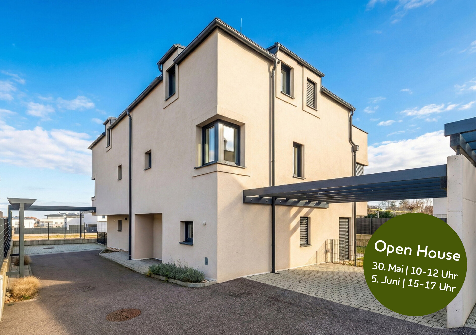 Doppelhaushälfte mit Garten nahe Wien - 3 Schlafzimmer + Homeoffice