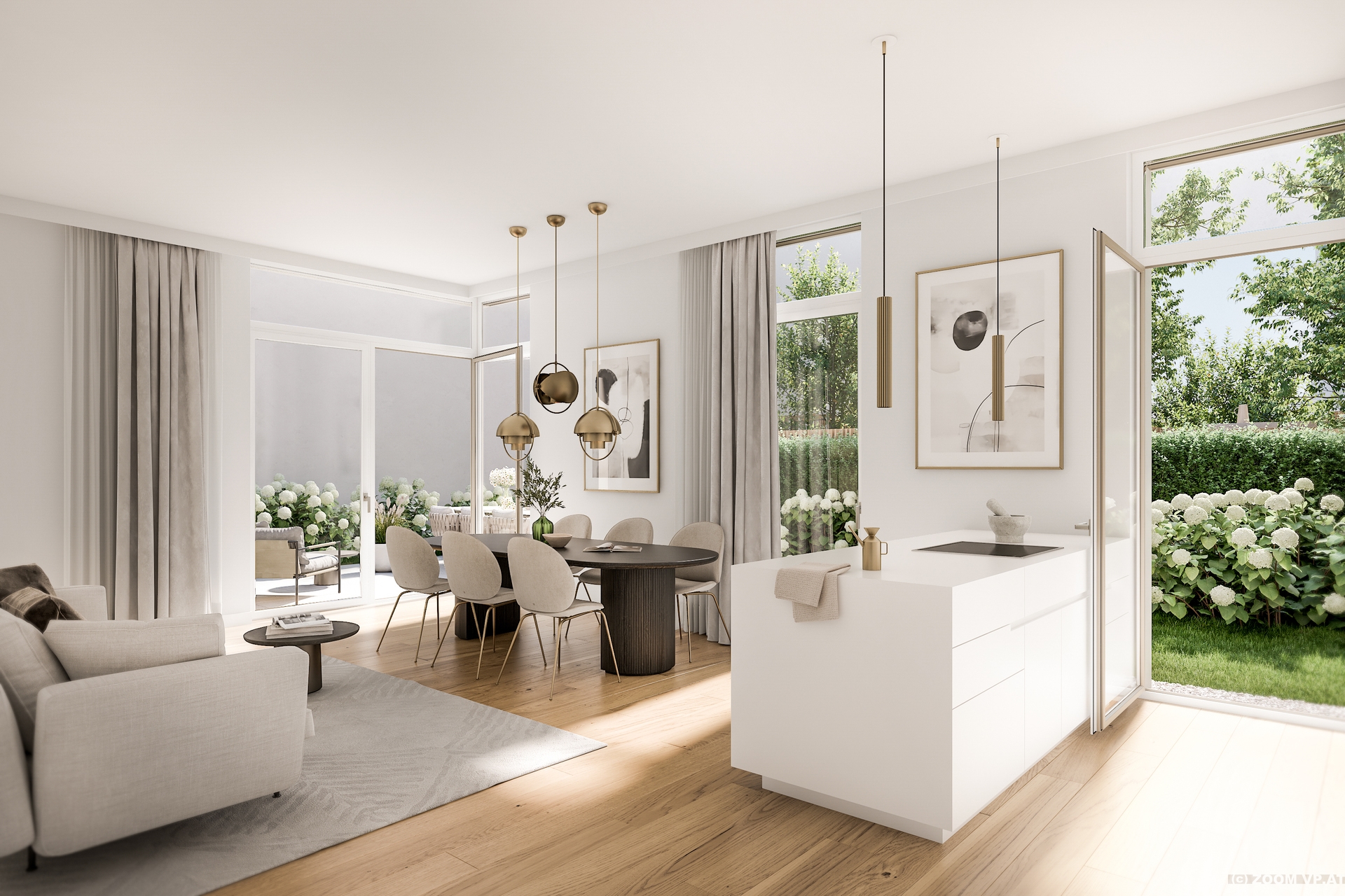 LILIE: Zeit für Gartenfreuden! 2-Zimmer in Innenhofruhelage